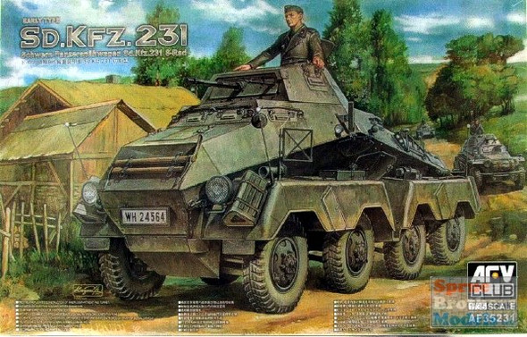 AFV35231 1:35 AFV Club Sd.Kfz.231 Schwere Panzerspahwagen 8-Rad