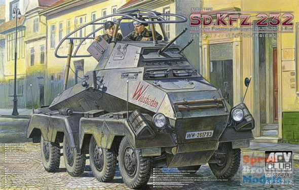 AFV35232 1:35 AFV Club Sd.Kfz.232 Schwere Panzerspahwagen 8-Rad Early Type