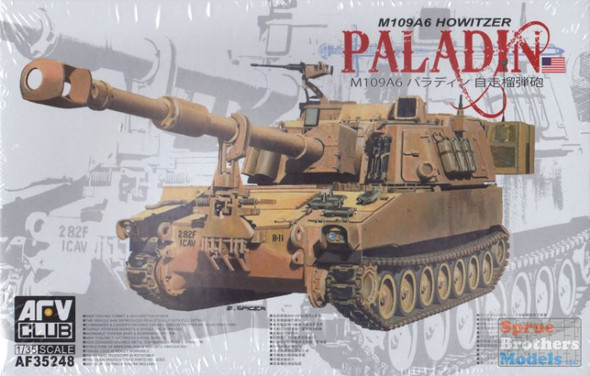 AFV35248 1:35 AFV Club M109A6 Howitzer Paladin