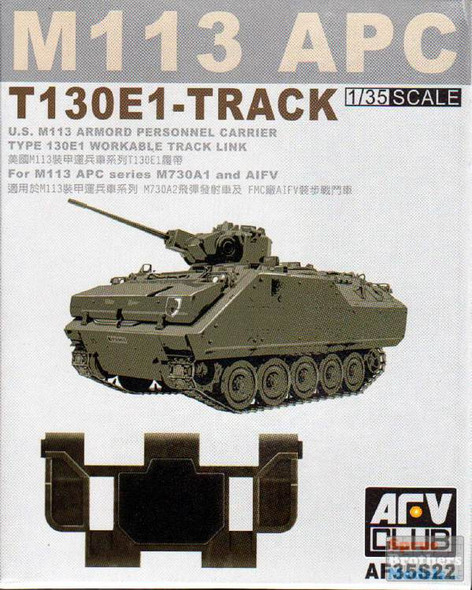 AFV35S22 1:35 AFV Club M113 APC T130E1 Track Set
