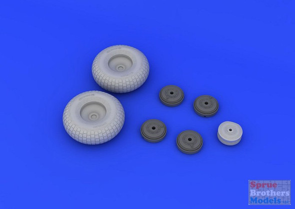 EDU632065 1:32 Eduard Brassin Mosquito Mk.IV Wheels (TAM kit)