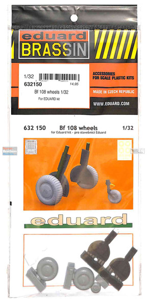 EDU632150 1:32 Eduard Brassin Bf 108 Taifun Wheels Set (EDU kit)