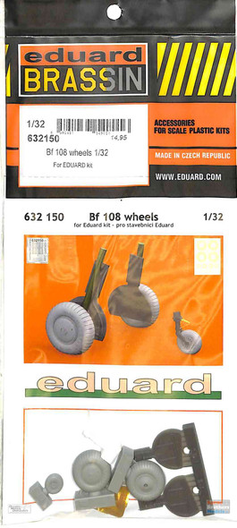 EDU632150 1:32 Eduard Brassin Bf 108 Taifun Wheels Set (EDU kit)