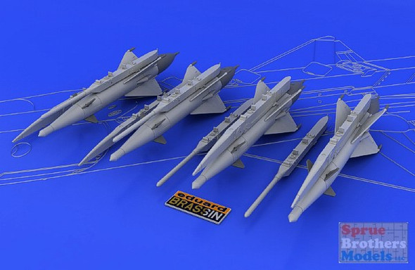 EDU648040 1:48 Eduard Brassin RS-2US / AA-1 Alkali Missile Set #648040