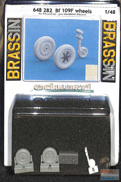 EDU648282 1:48 Eduard Bf 109F Wheels (EDU kit)