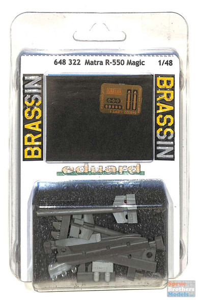EDU648322 1:48 Eduard Brassin Matra R-550 Magic Missile Set