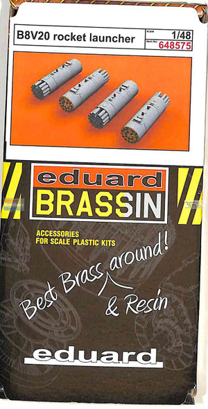 EDU648575 1:48 Eduard Brassin B8V20 Rocket Launcher Set