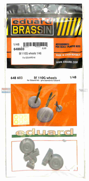 EDU648603 1:48 Eduard Brassin Bf110G Wheels (EDU kit)