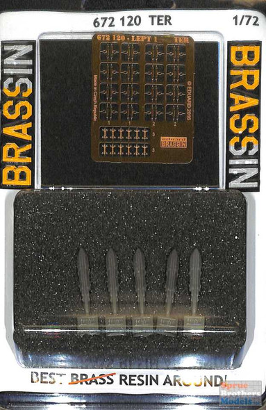 EDU672120 1:72 Eduard Brassin TER / Triple Ejector Rack Set (5 pcs)