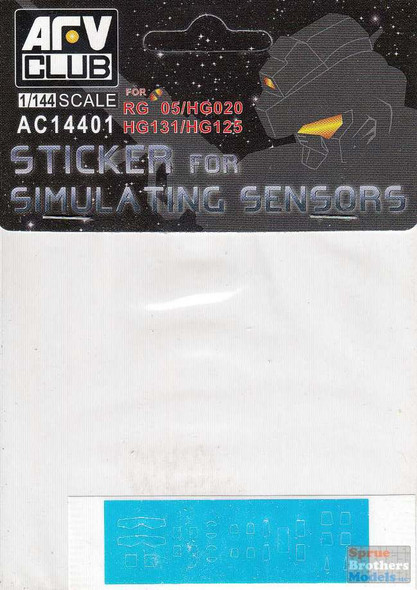 AFVAC14401 AFV Club Sticker for Simulation Sensors