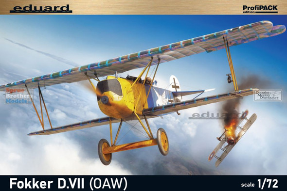 EDU70131 1:72 Eduard Fokker D.VII (OAW) ProfiPACK Edition