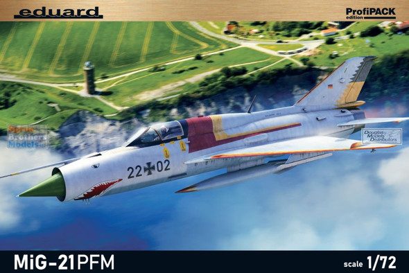 EDU70144 1:72 Eduard MiG-21PFM Fishbed ProfiPACK Edition