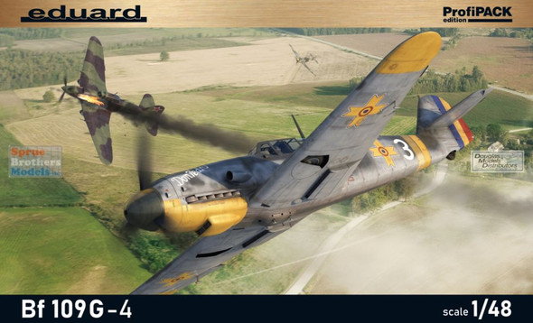 EDU82117 1:48 Eduard Bf109G-4 ProfiPACK