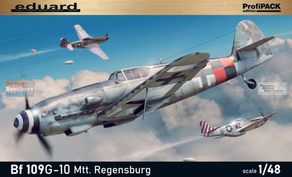 EDU82119 1:48 Eduard Bf 109G-10 Mtt Regensburg ProfiPACK