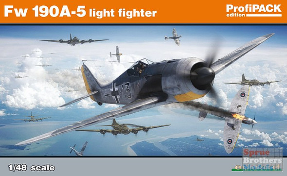 EDU82143 1:48 Eduard Fw 190A-5 Light Fighter ProfiPACK