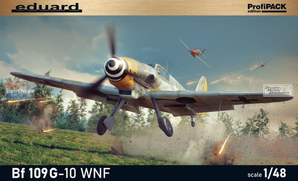 EDU82161 1:48 Eduard Bf109G-10 WNF/Diana ProfiPACK
