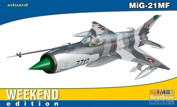 EDU84126 1:48 Eduard MiG-21MF Fishbed Weekend Edition