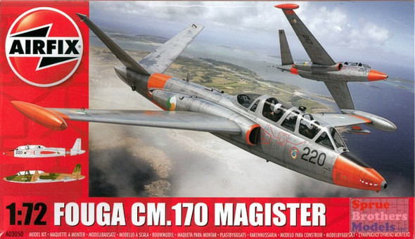 AFX03050 1:72 Airfix Fouga CM.170 Magister