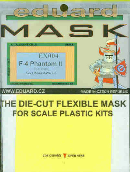 EDUEX004 1:48 Eduard Mask - F-4 Phantom II (HAS kit) #EX004