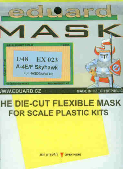 EDUEX023 1:48 Eduard Mask - A-4E A-4F Skyhawk (HAS kit) #EX023