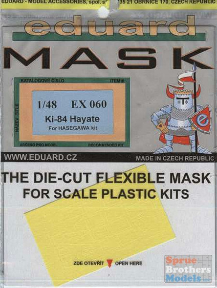 EDUEX060 1:48 Eduard Mask - Ki-84 Hayate (HAS kit) #EX060