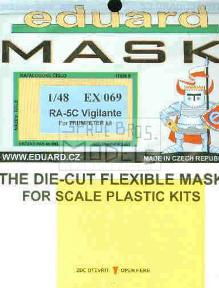 EDUEX069 1:48 Eduard Mask - RA-5C Vigilante (TRP kit) #EX069