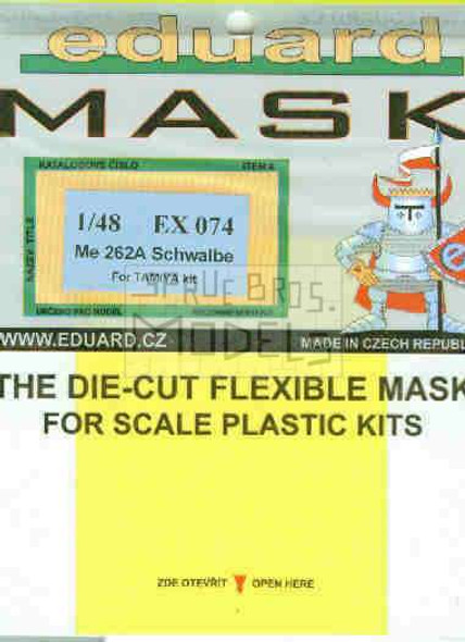 EDUEX074 1:48 Eduard Mask - Me262A Schwalbe (TAM kit) #EX074