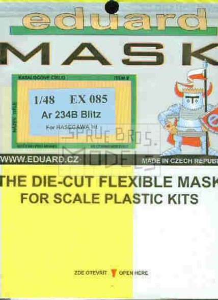 EDUEX085 1:48 Eduard Mask - Ar234B Blitz (HAS kit) #EX085