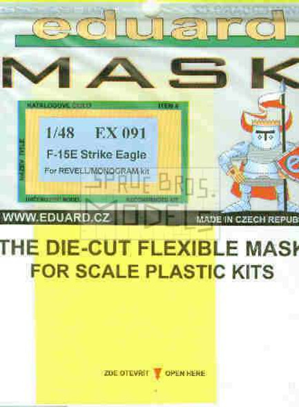 EDUEX091 1:48 Eduard Mask - F-15E Strike Eagle (REV kit) #EX091