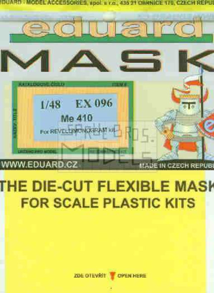 EDUEX096 1:48 Eduard Mask - Me410 Me 410 (REV kit) #EX096