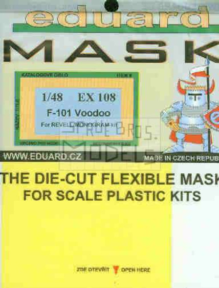 EDUEX108 1:48 Eduard Mask - F-101 Voodoo (RM kit) #EX108