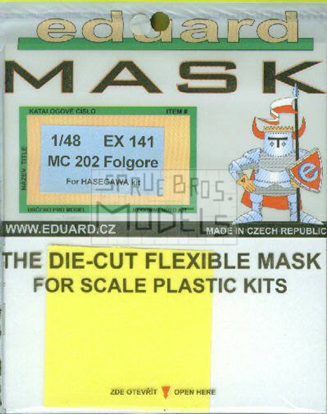 EDUEX141 1:48 Eduard Mask - MC 202 Folgore (HAS kit) #EX141