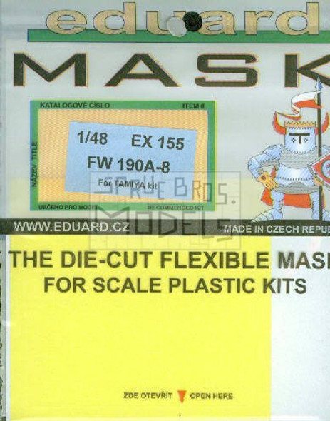 EDUEX155 1:48 Eduard Mask - Fw190A-8 (TAM kit) #EX155