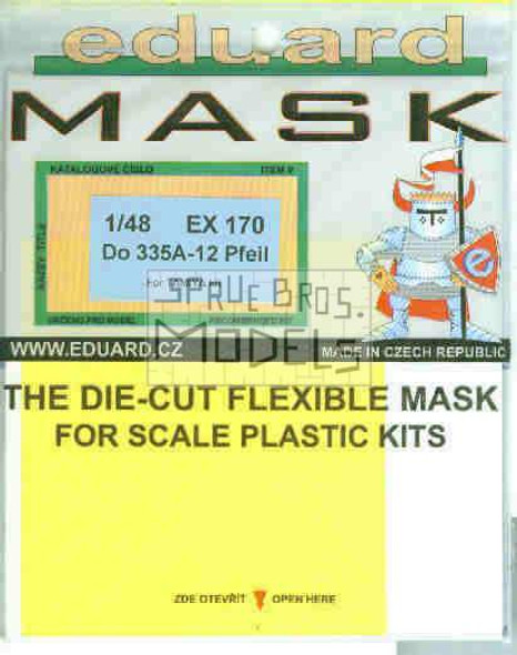 EDUEX170 1:48 Eduard Mask - Do335A-12 Pfeil (TAM kit) #EX170