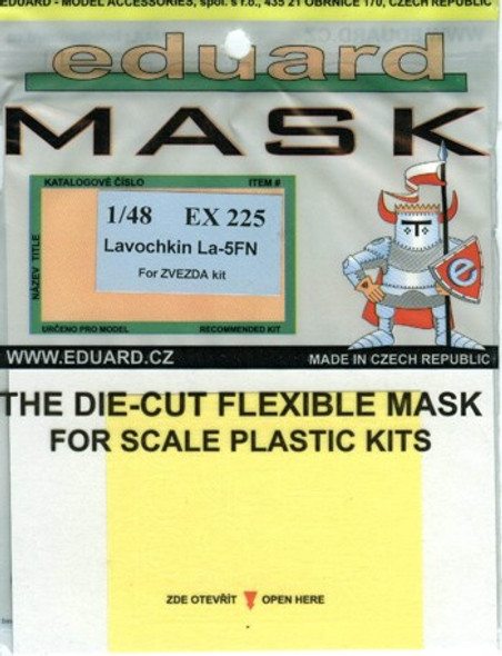 EDUEX225 1:48 Eduard Mask - Lavochkin La-5FN (ZVE kit) #EX225