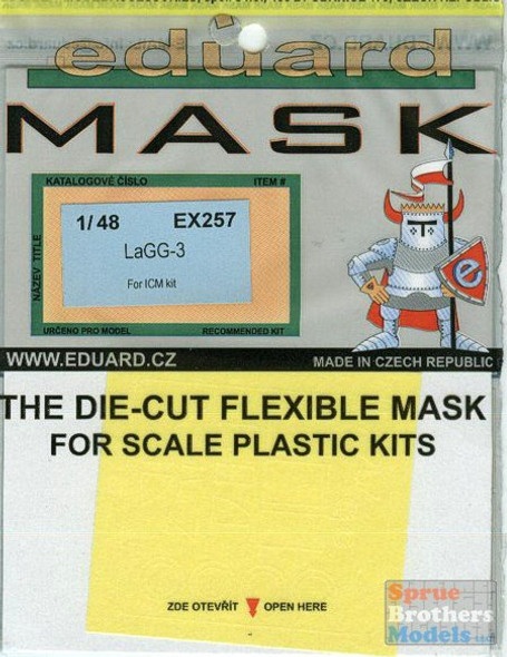 EDUEX257 1:48 Eduard Mask - LaGG-3 (ICM kit) #EX257