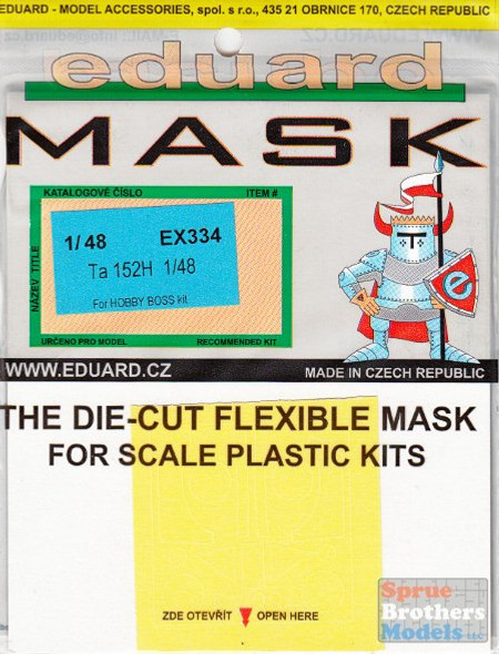 EDUEX334 1:48 Eduard Mask - Ta 152H (HBS kit) #EX334