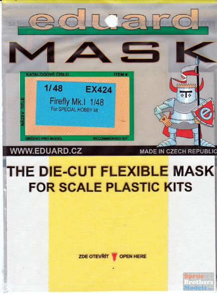 EDUEX424 1:48 Eduard Mask - Firefly Mk.I (SPH kit)