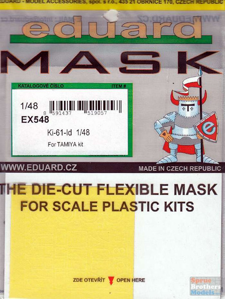 EDUEX548 1:48 Eduard Mask - Ki-61-Id Hien (Tony) (TAM kit)