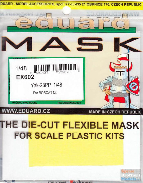 EDUEX602 1:48 Eduard Mask - Yak-28PP Brewer-E (BOB kit)