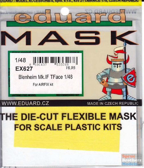 EDUEX627 1:48 Eduard Mask - Blenheim Mk.IF TFace (AFX kit)
