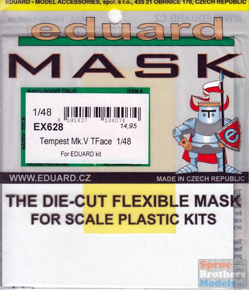 EDUEX628 1:48 Eduard Mask - Tempest Mk.V TFace (EDU kit)