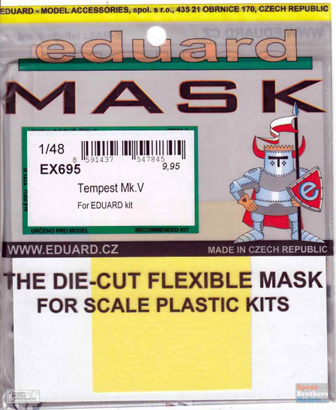 EDUEX695 1:48 Eduard Mask - Tempest Mk.V (EDU kit)