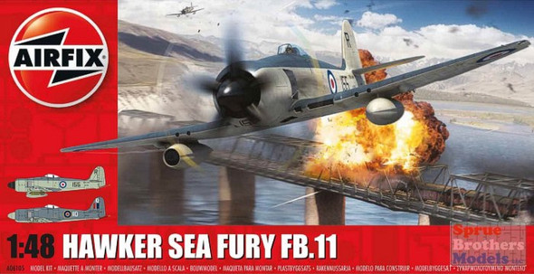 AFX06105 1:48 Airfix Hawker Sea Fury FB.11