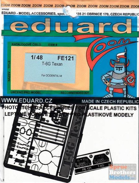 EDUFE121 1:48 Eduard Zoom PE -  T-6G Texan (OCC kit)