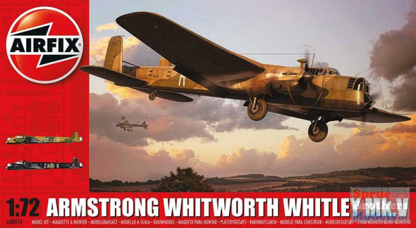 AFX08016 1:72 Airfix Armstrong Whitworth Whitley Mk.V