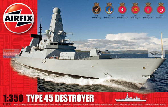 AFX12203 1:350 Airfix Type 45 Destroyer