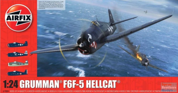 AFX19004 1:24 Airfix Grumman F6F-5 Hellcat