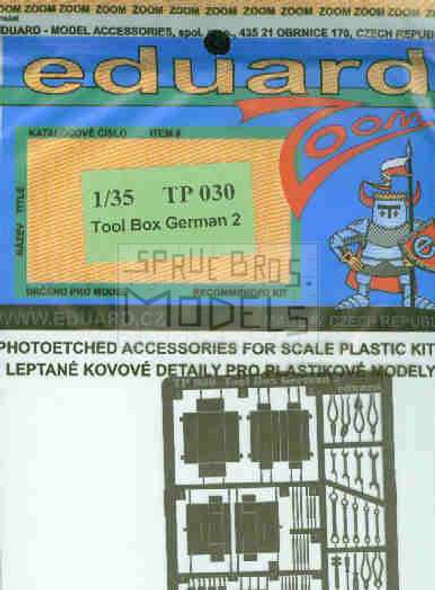 EDUTP030 1:35 Eduard PE - Tool Box German 2 #TP030