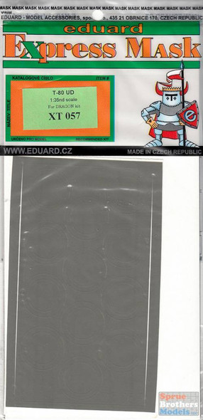 EDUXT057 1:35 Eduard Mask - T-80UD (DRA kit)